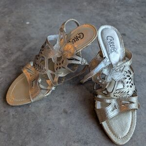 Carlos by Carlos Santana Metallic Heels